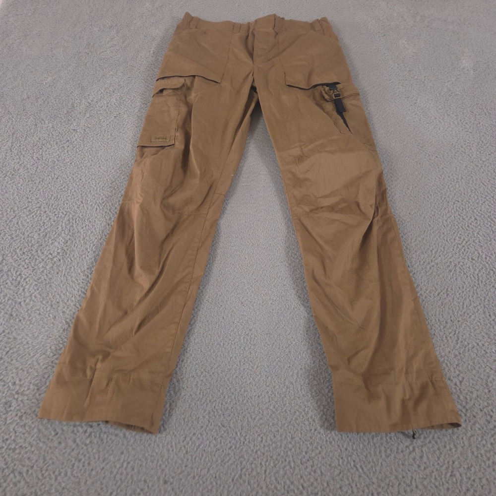 Decathlon Pants Mens 36x34 Brown Desert 900 V2 Straight Leg Cargo Cotton Blend